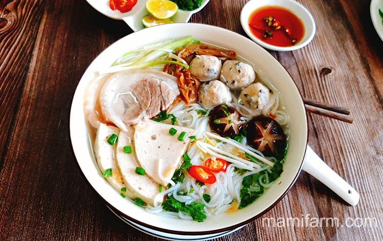 Bún mọc nước cà cuống