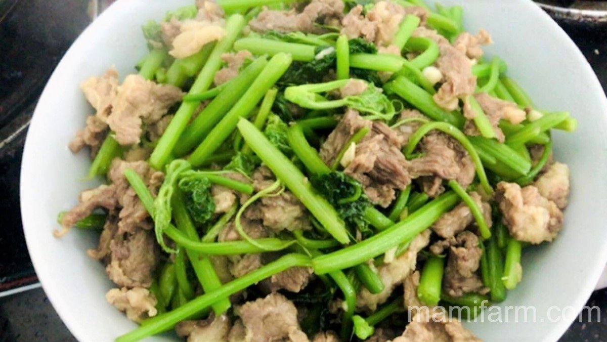 Kỹ thuật xào thịt bò