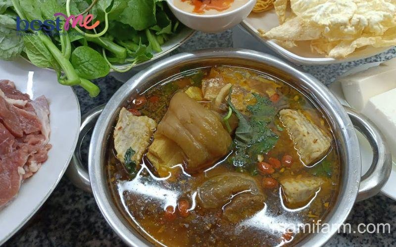 Lẩu chân bò nổi tiếng