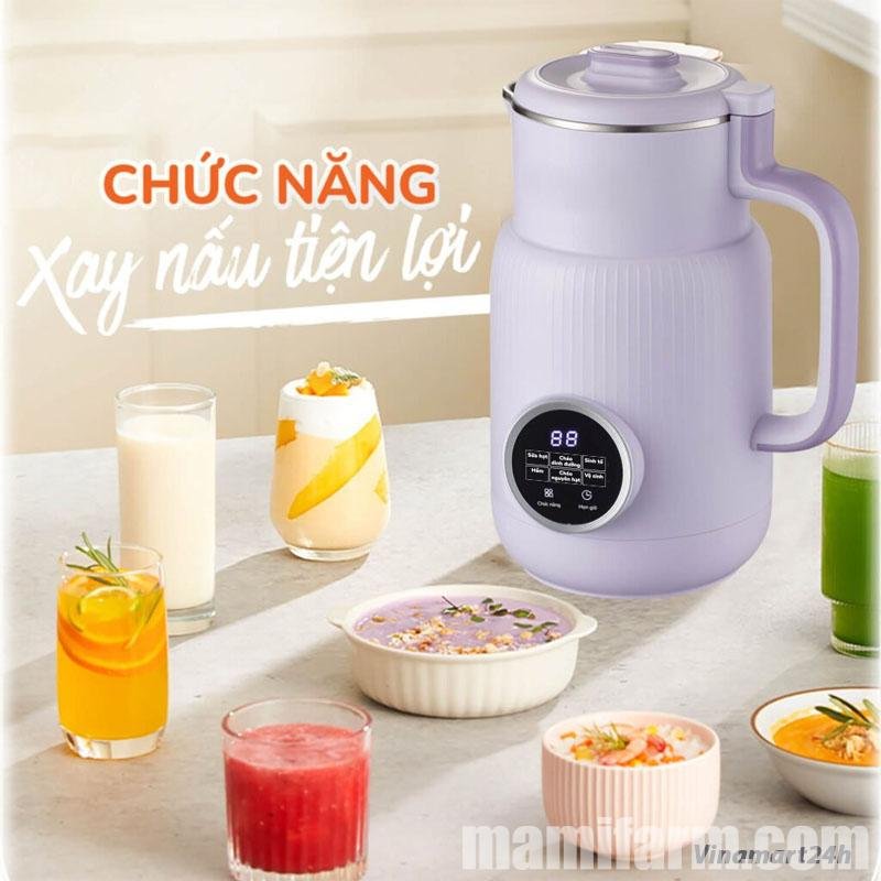 Sữa hạt tươi ngon với máy làm sữa hạt mini PBJ-001